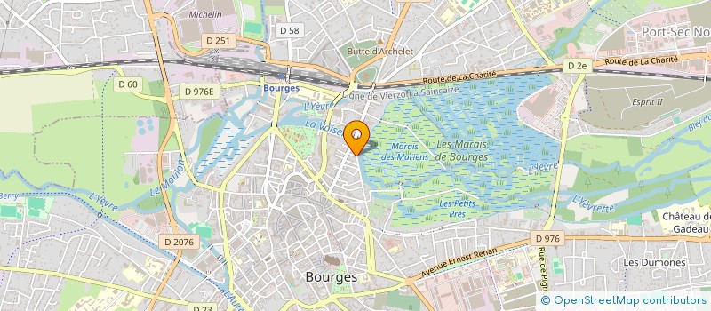 localisation de l'entreprise LAFETA  BOURGES