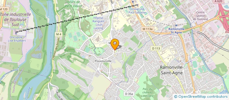 localisation de l'entreprise LAFF à TOULOUSE