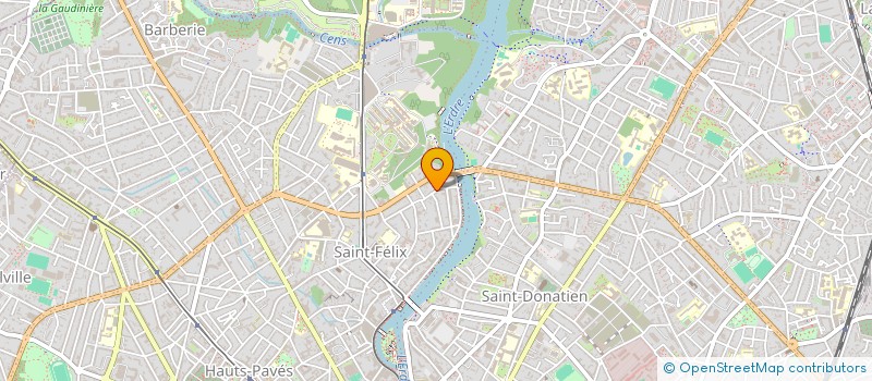 localisation de l'entreprise LAFFARGUE à NANTES