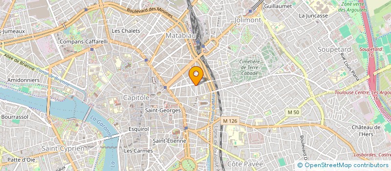 localisation de l'entreprise LAFFAURE CEDRIC  TOULOUSE