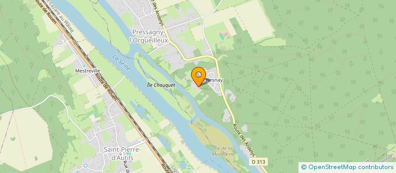 localisation de l'entreprise LAFFAY SELARL à VEXIN-SUR-EPTE