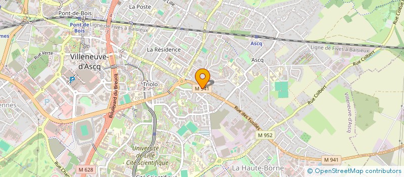 localisation de l'entreprise LAFFC à VILLENEUVE-D'ASCQ