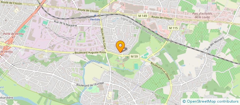 localisation de l'entreprise LAFFCO à VERTOU