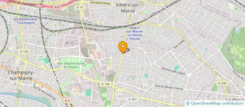 localisation de l'entreprise LAFFER CORP à CHAMPIGNY-SUR-MARNE