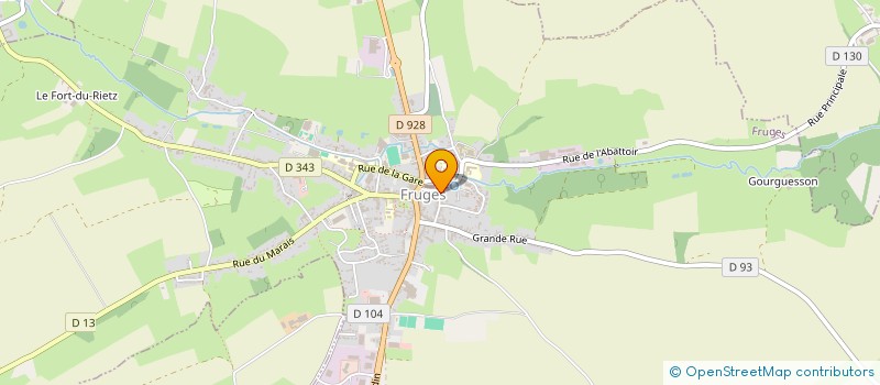 localisation de l'entreprise LAFFITE - GALLET  FRUGES