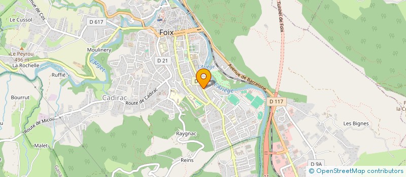 localisation de l'entreprise LAFFITTE EXPANSION à FOIX