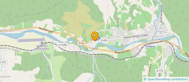 localisation de l'entreprise LAFFONT'AISIE  SAILLANS