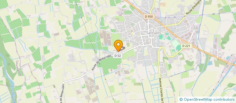 localisation de l'entreprise LAFFONT RENE à SARRIANS