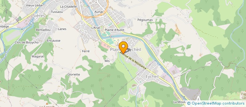 localisation de l'entreprise LAFFORGUE MATERIAUX à SAINT-GIRONS