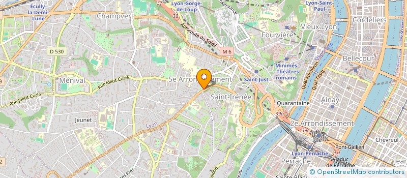 localisation de l'entreprise LAFI2  LYON