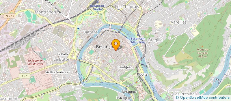 localisation de l'entreprise LAFIOPS - IMMOBILIER  BESANCON