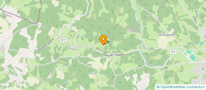 localisation de l'entreprise LAFITE à PAYRIGNAC