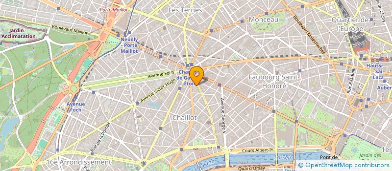 localisation de l'entreprise LAFITENIA 2  PARIS