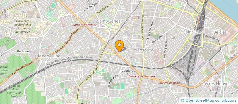 localisation de l'entreprise LAFITENIA  ANGLET