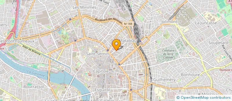 localisation de l'entreprise LAFITTE à TOULOUSE