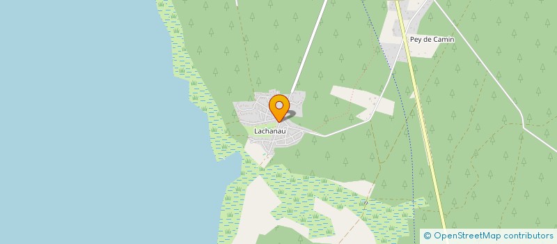 localisation de l'entreprise LAFITTE  HOURTIN