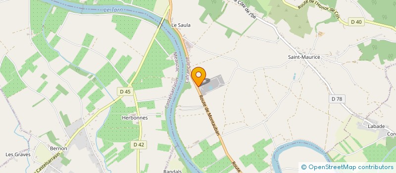 localisation de l'entreprise LAFITTE FRERES  LAFRANCAISE