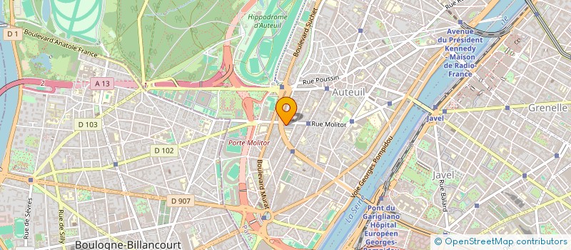 localisation de l'entreprise LAFITTE INTERNATIONAL  PARIS