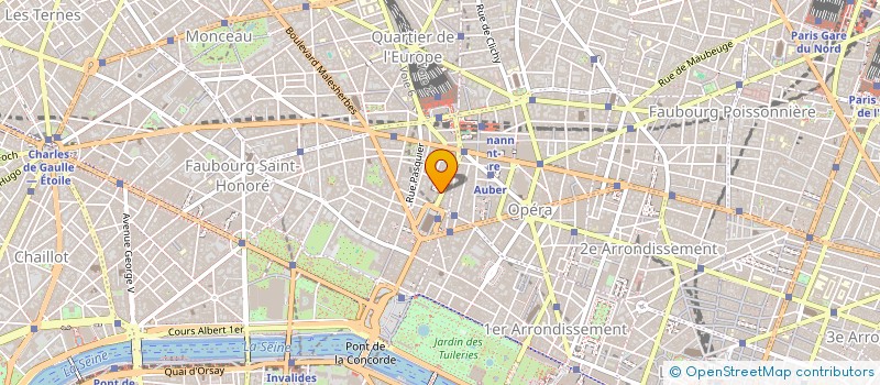 localisation de l'entreprise LAFITTE SARL à PARIS