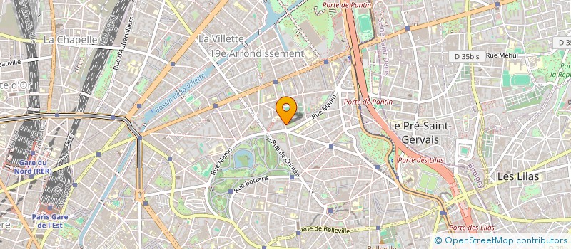 localisation de l'entreprise LAFITTES ET FILS  AUBERVILLIERS