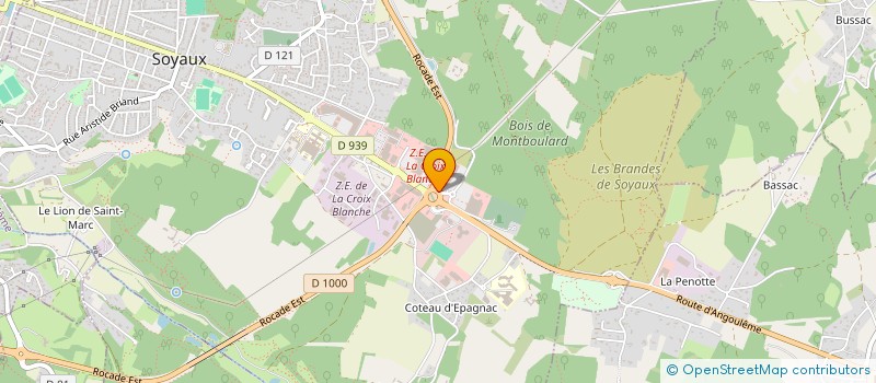 localisation de l'entreprise LAFIZ à SOYAUX