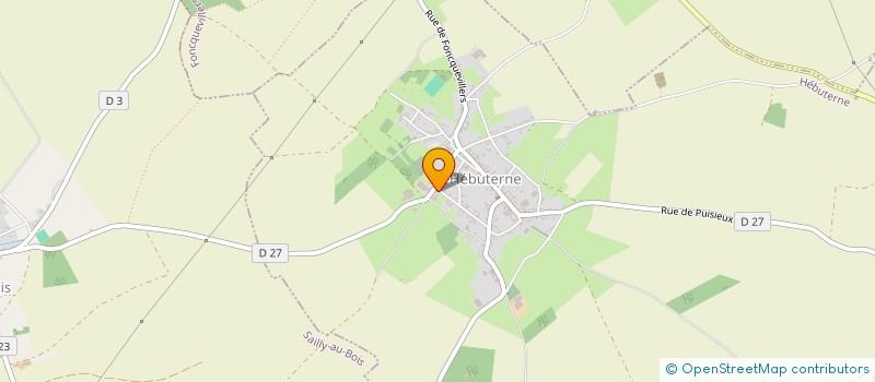 localisation de l'entreprise LAFLECHELLE WIART  HEBUTERNE