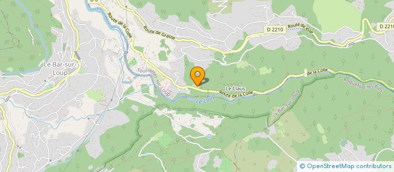 localisation de l'entreprise LAFLORDEVIE à TOURRETTES-SUR-LOUP