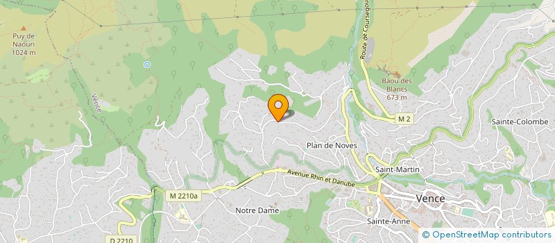 localisation de l'entreprise LAFMC  VENCE