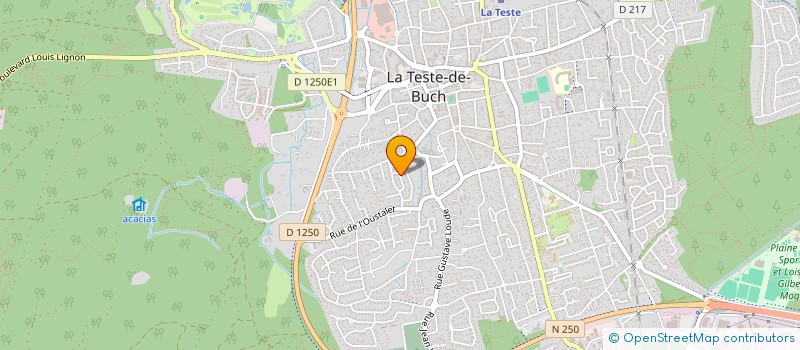 localisation de l'entreprise LAFMY à LA TESTE-DE-BUCH