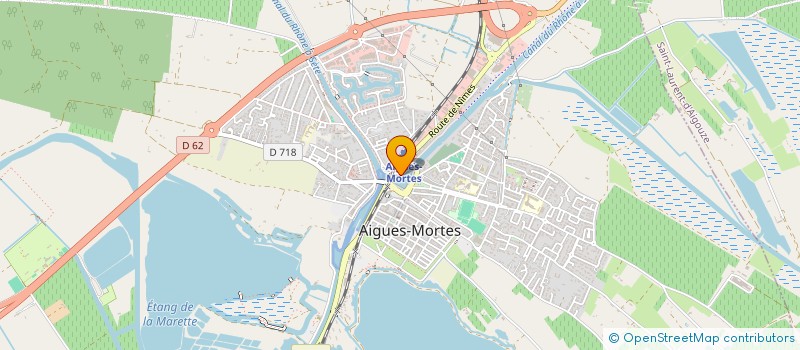 localisation de l'entreprise LAFON IMMO SUD  AIGUES-MORTES