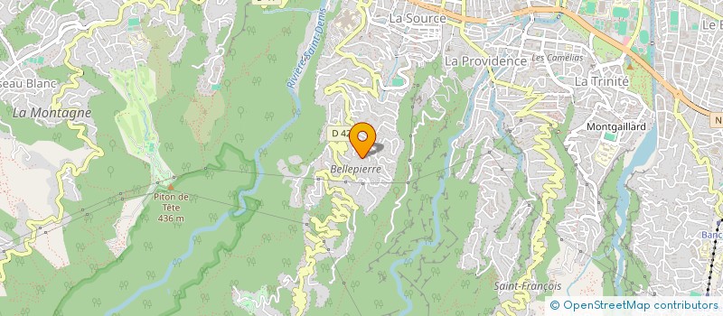 localisation de l'entreprise LAFON  & MULLER  SAINT-DENIS