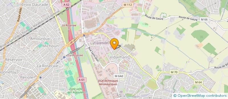 localisation de l'entreprise LAFON-PENICAUD  BALMA