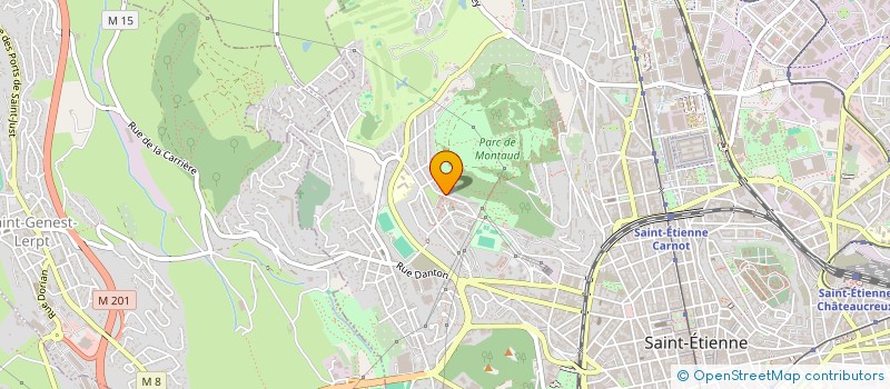 localisation de l'entreprise LAFOND HYDRAULIQUE à SAINT-ETIENNE