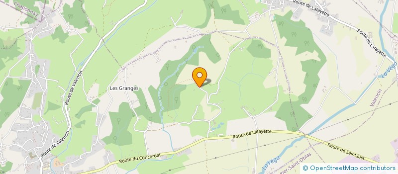 localisation de l'entreprise LAFOND INVEST  SAINT-JUST-CHALEYSSIN