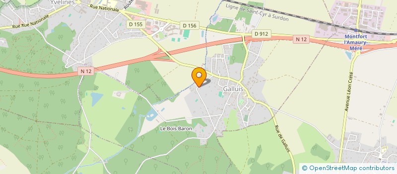 localisation de l'entreprise LAFOND LAURENT ET ELISABETH  GALLUIS