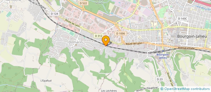 localisation de l'entreprise LAFOND MEDICAL SERVICE  DOMARIN