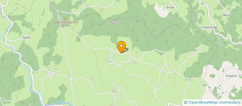 localisation de l'entreprise LAFONT  ALBUSSAC