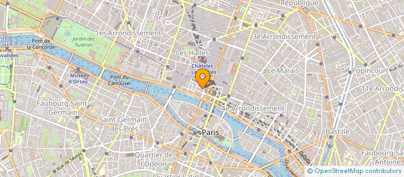 localisation de l'entreprise LAFONT ASSURANCES à PARIS