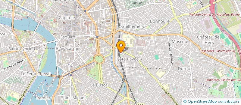 localisation de l'entreprise LAFONT-FROMAGE à TOULOUSE