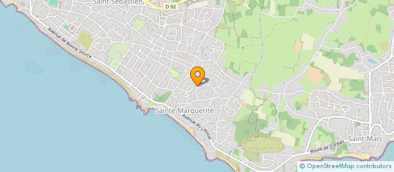 localisation de l'entreprise LAFONT INVESTISSEMENTS à PORNICHET