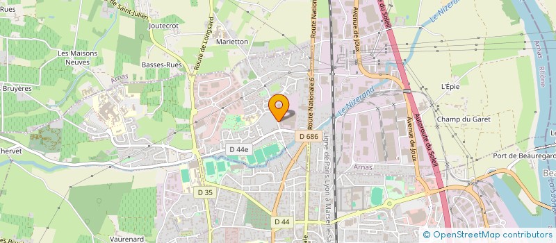 localisation de l'entreprise LAFONT SERVICES à GLEIZE