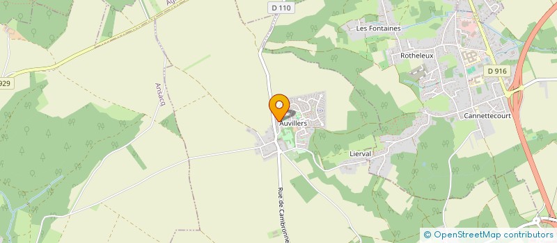 localisation de l'entreprise LAFONTAINE  NEUILLY-SOUS-CLERMONT