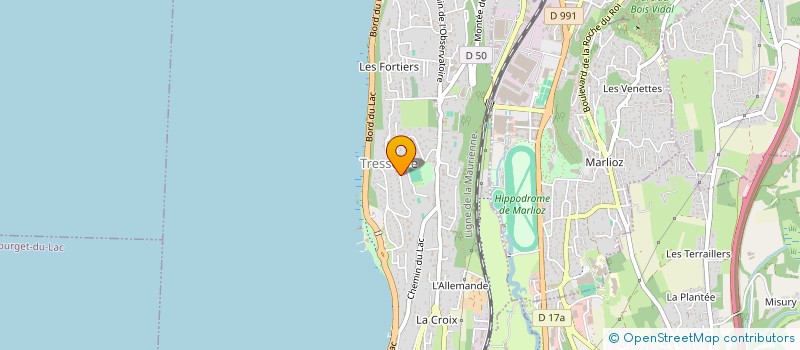 localisation de l'entreprise LAFONTAINE-TRESSERVE  TRESSERVE