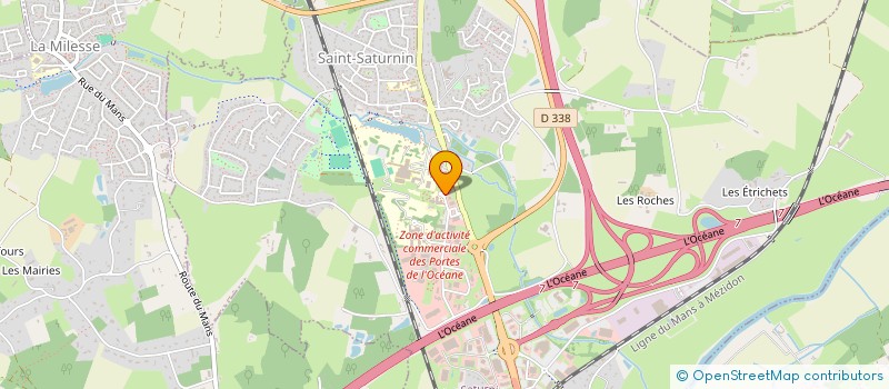 localisation de l'entreprise LAFONTAN MAINTENANCE GAZ à SAINT-SATURNIN