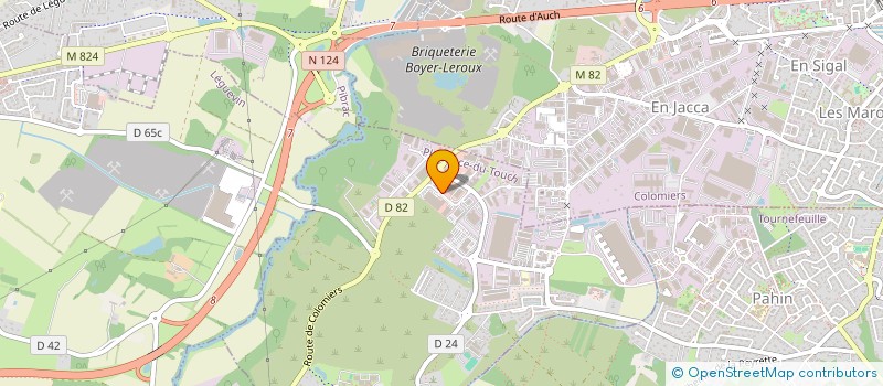 localisation de l'entreprise LAFOOT à PLAISANCE-DU-TOUCH