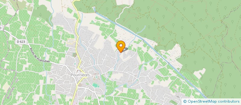 localisation de l'entreprise LAFOREST  POURRIERES