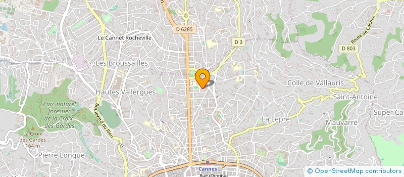 localisation de l'entreprise LAFOREST - FORDIN à CANNES