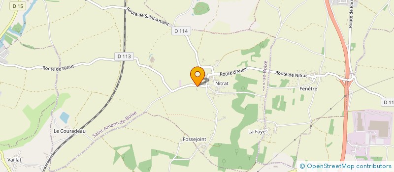 localisation de l'entreprise LAFORESTERIE PRODUITS PETROLIERS à VOUHARTE