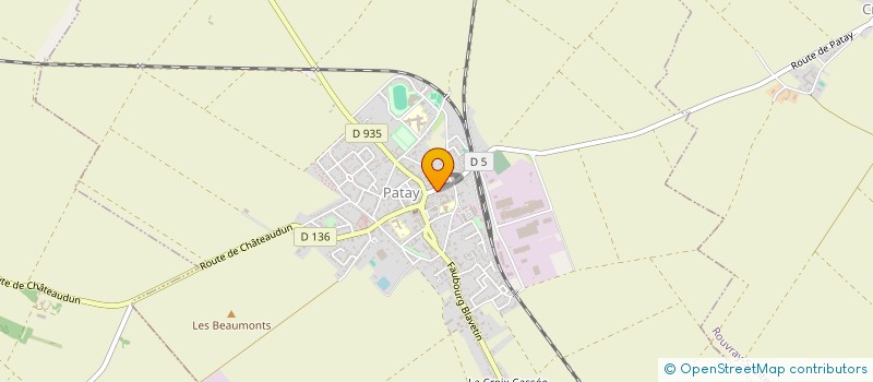 localisation de l'entreprise LAFORGE - DUBRUNFAUT  PATAY