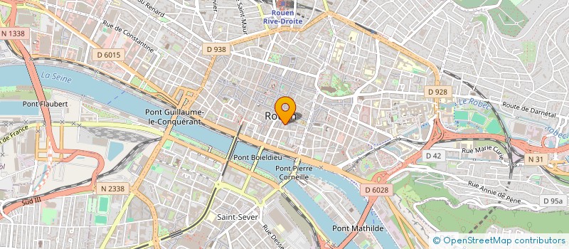 localisation de l'entreprise LAFORGE RESTAURATION à ROUEN